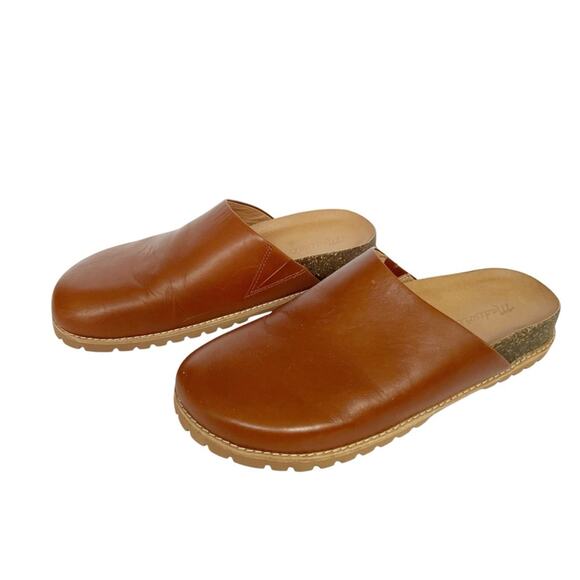 Madewell The Layne Clog Mule in Brown Leather Size 8 - Picture 7 of 13